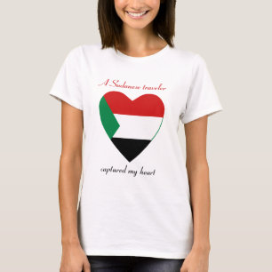 Sudan Flagga Sötnos T-Shirt