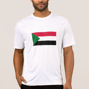 Sudan flagga t shirt