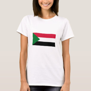 Sudan flagga t shirt