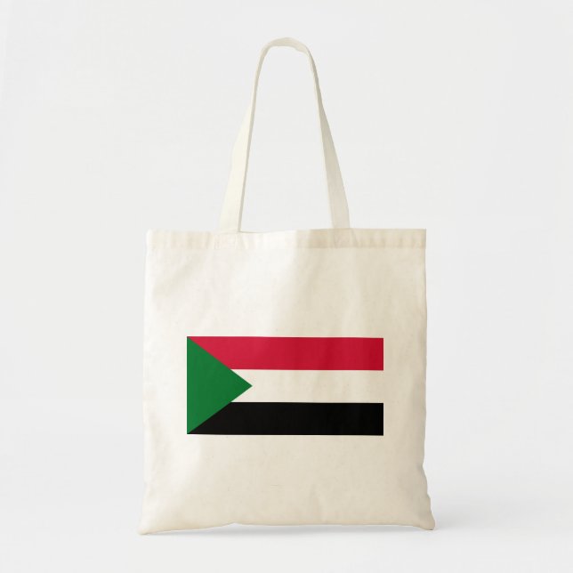 Sudan flagga tygkasse (Framsidan)