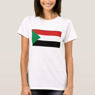 Sudan Flagga x Karta T-Shirt