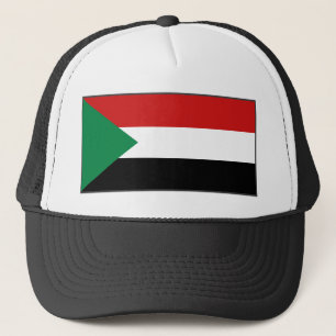 Sudan flaggahatt truckerkeps