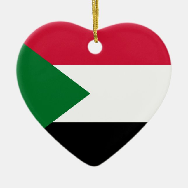 Sudan Julgransprydnad Keramik (Framsidan)