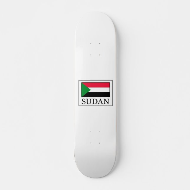 Sudan Mini Skateboard Bräda 18,7 Cm (Framsida)