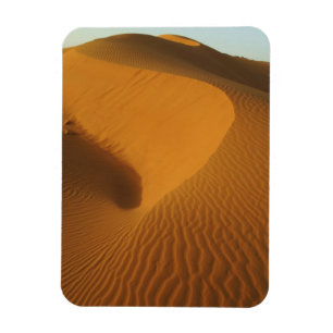 Sudan, norra (Nubia), sanddyner i öknen Magnet