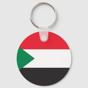 Sudanesisk flagga nyckelring