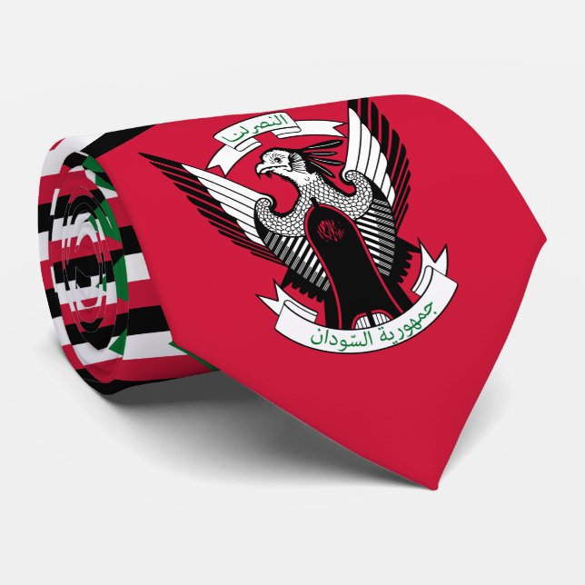 Sudanesiska Flagga & Emblem, Flagga i Sudan Slips (Rullad)