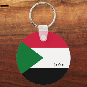 Sudanesiska Flagga & Sudans helgdag, patrioter/spo Nyckelring