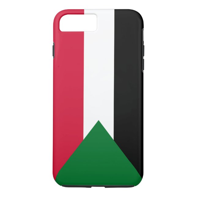 Sudans flagga Case-Mate iPhone skal (Baksida)