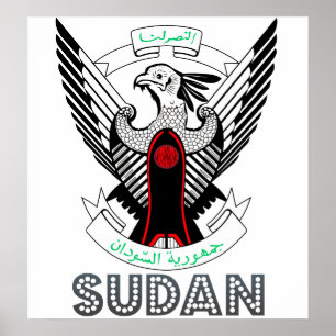 Sudans Jacka av Arm Poster