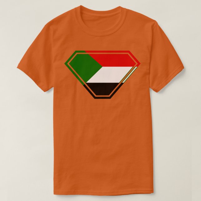 Sudans SuperEmdriven T Shirt (Design framsida)