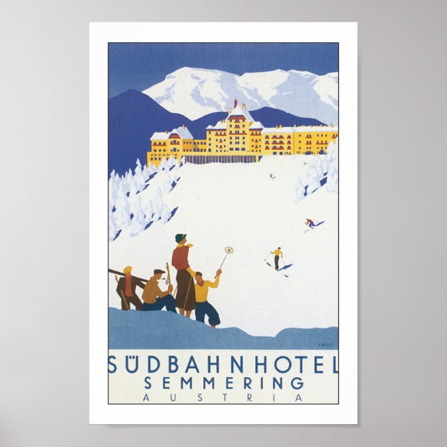 Sudbahn Hotel - Semmering Poster (Framsidan)