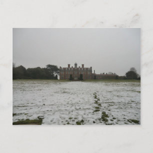 Sudbury Hall i Derbyshire, England Vykort
