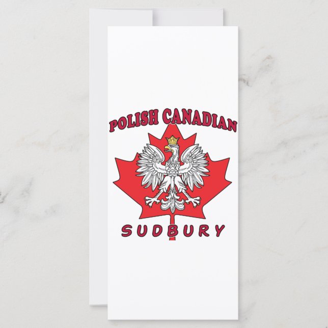 Sudbury Poland Canadian Löv (Framsida)