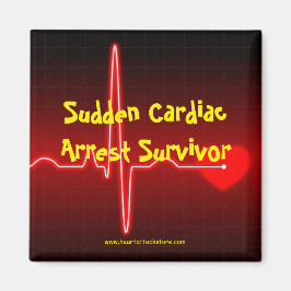 Sudden Cardiac Arrest Survivor Magnet