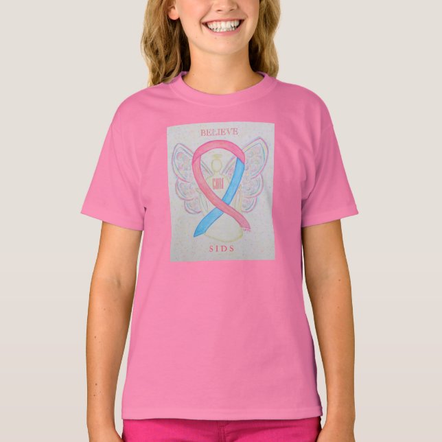 Sudden Infant Death Syndrome Awareness Shirt Tee (Framsida)