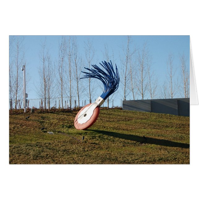 suddgummi hälsningskort (Framsidan Horizontal)