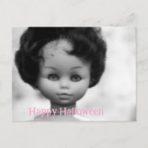 Suddporträtt av docka - Halloween