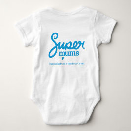 Suditums Babygrow - White T Shirt