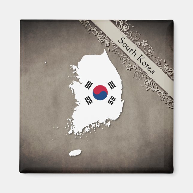 SüdKorea Magnet (Framsidan)