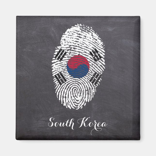 SüdKorea Magnet (Framsidan)