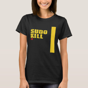 Sudo Döda Devops Linux Ubuntu Centos Pid Dator T Shirt