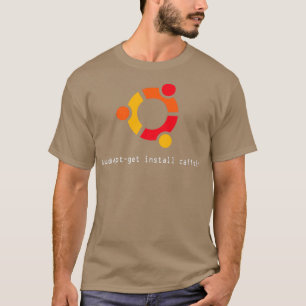 Sudo passande hämtning installera koffein t shirt