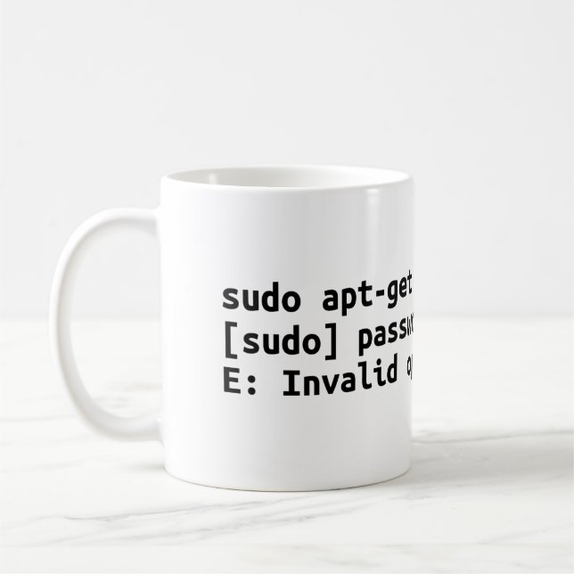 sudo passande vind*ws kaffemugg (Vänster)