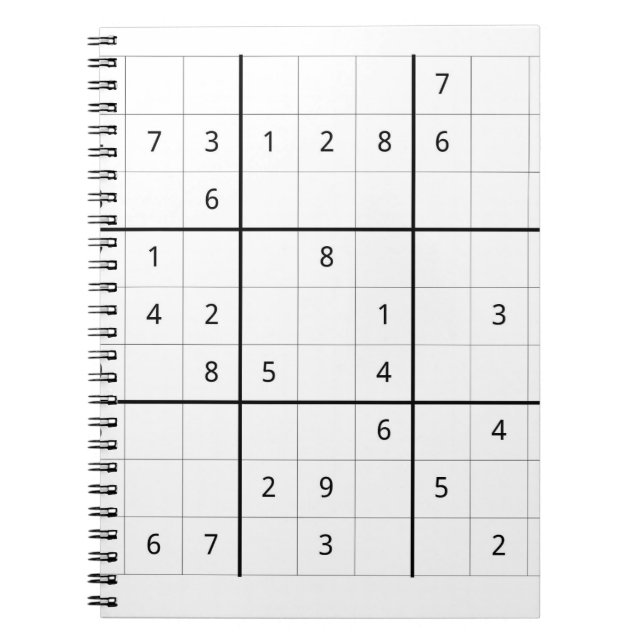 Sudoku anteckningsbok (Framsidan)