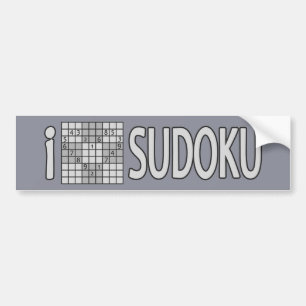 SUDOKU-bildekal Bildekal