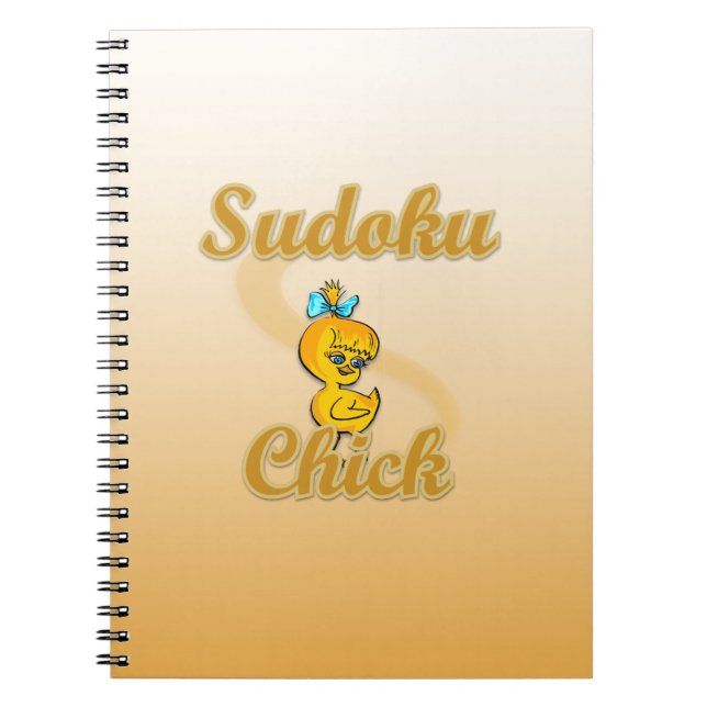 Sudoku Chick Anteckningsbok (Framsidan)
