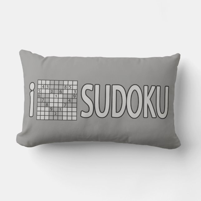 SUDOKU dekorativ kudde (Framsida)
