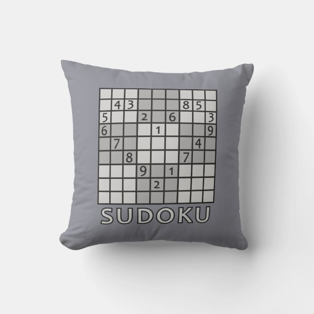 SUDOKU-dekorativ kudde (Framsida)