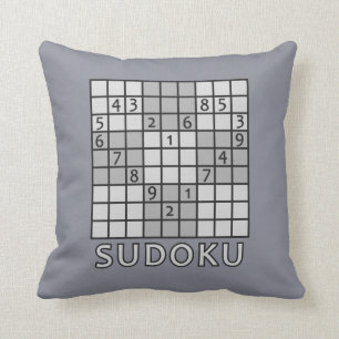 SUDOKU-dekorativ kudde