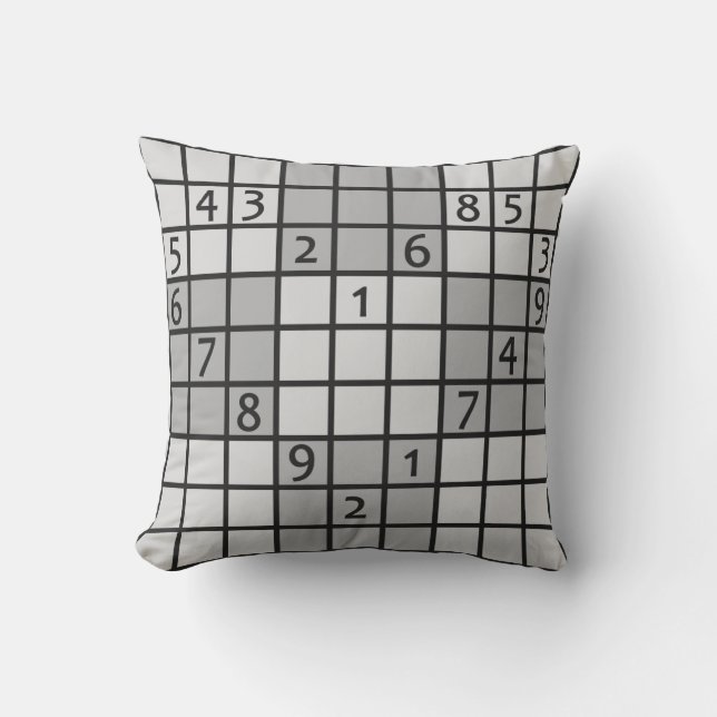 SUDOKU dekorativ kudde (Framsida)