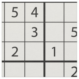 Sudoku mönster tyg
