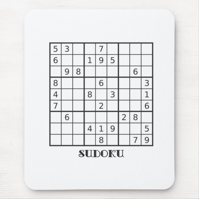 SUDOKU-MUSMATTA MUSMATTA (Framsidan)