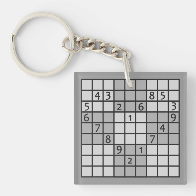 SUDOKU-nyckelring (Framsidan)
