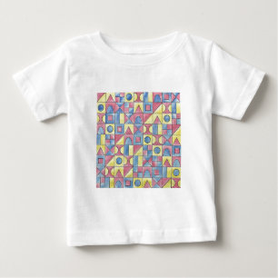Sudoku One Modern Minimalist Bauhaus Geometric Art T Shirt