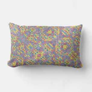 Sudoku One Modern Minimalist Bauhaus Geometric Lumbarkudde