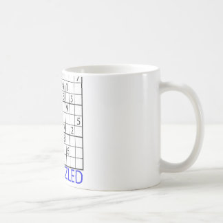Sudoku pussel kaffemugg