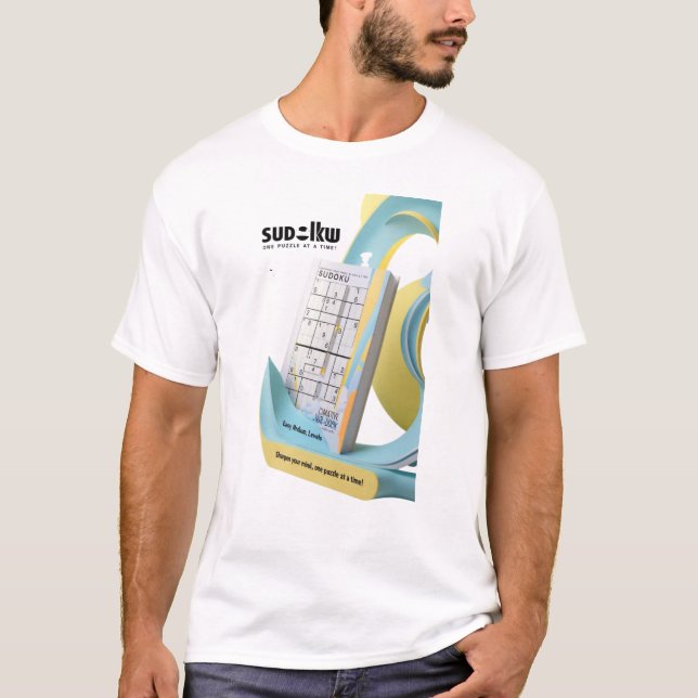 Sudoku Puzzle – Brain-Boosting Fun for All Ages  T Shirt (Framsida)
