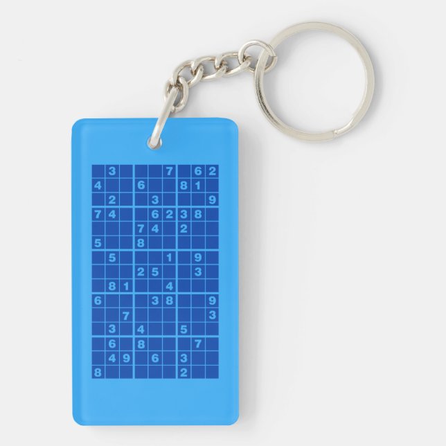 Sudoku Puzzle Keychain (Baksidan)