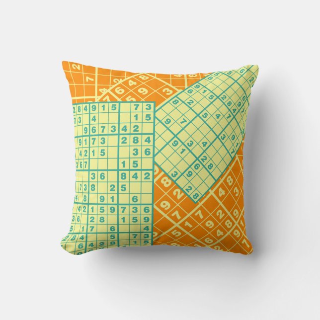 Sudoku Puzzles Kudde (Framsida)