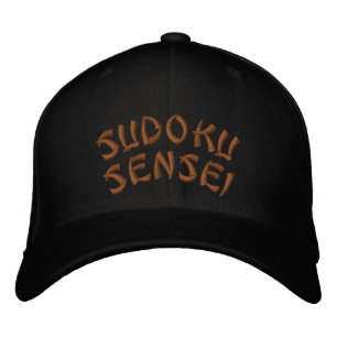 Sudoku Sensei Broderad Keps