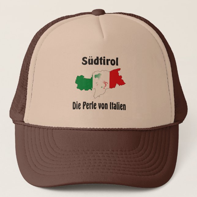 Südtirol – Alto Adige - Italien - Italia Cap Truckerkeps (Framsida)