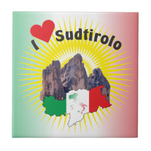 Südtirol - Alto Adige - Italien - Italia Fliese Kakelplatta