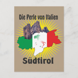 Südtirol - Alto Adige - Italien - Italia Postkarte Vykort