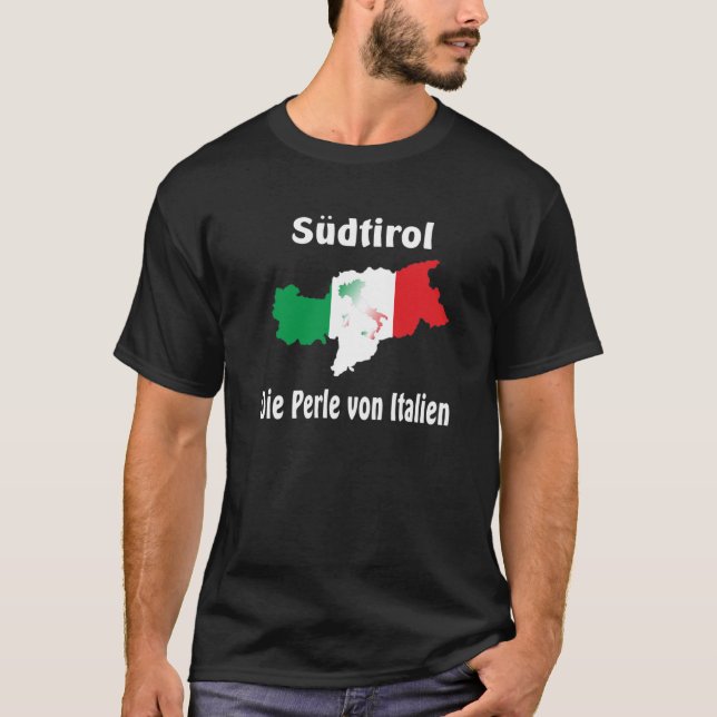 Südtirol – Alto Adige - Italien - Italia T-Shirt (Framsida)