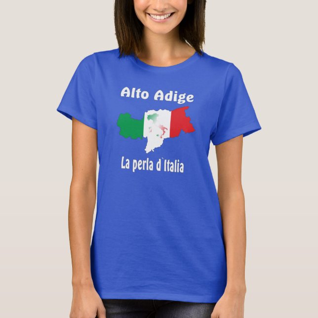 Südtirol – Alto Adige - Italien - Italia T-Shirt (Framsida)